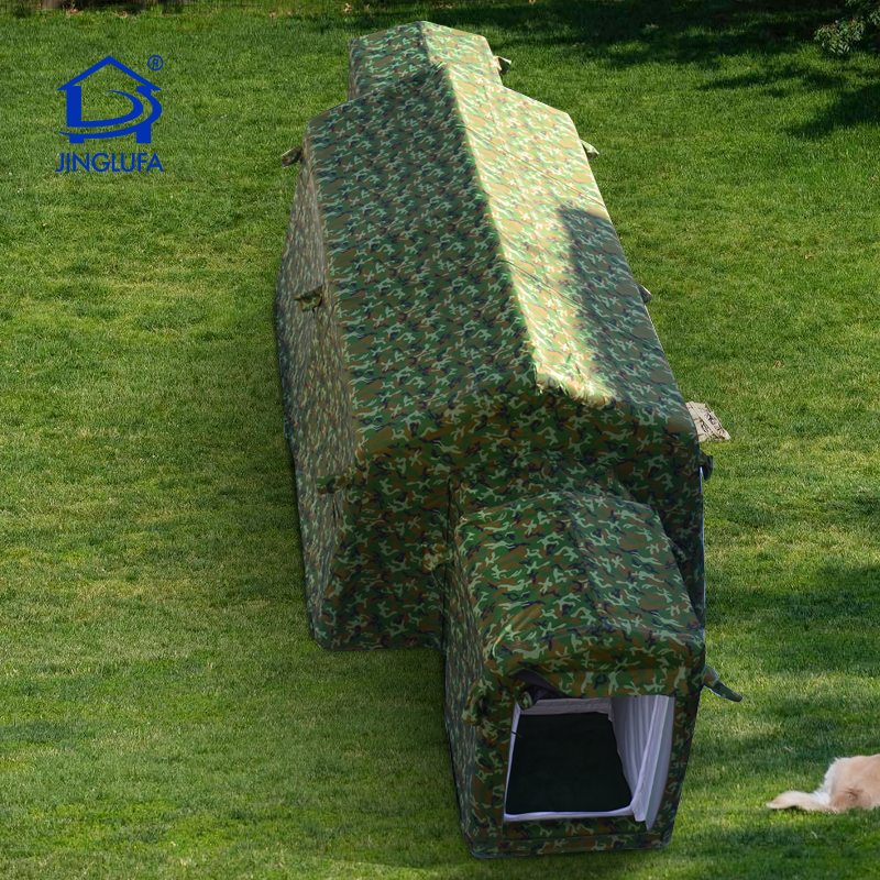 Tenda tiup modular portabel