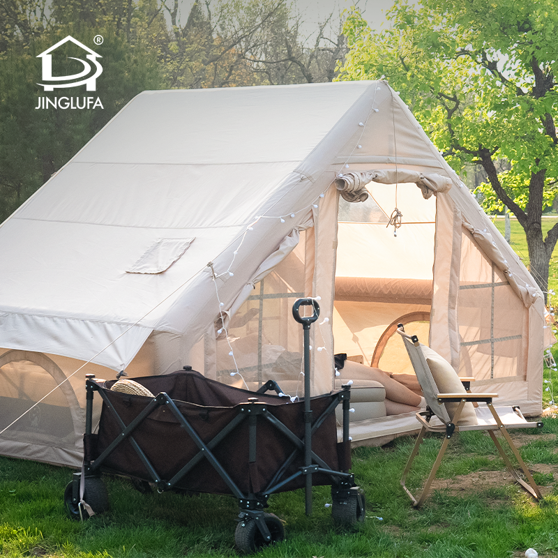 Tenda angin tiup Kemah