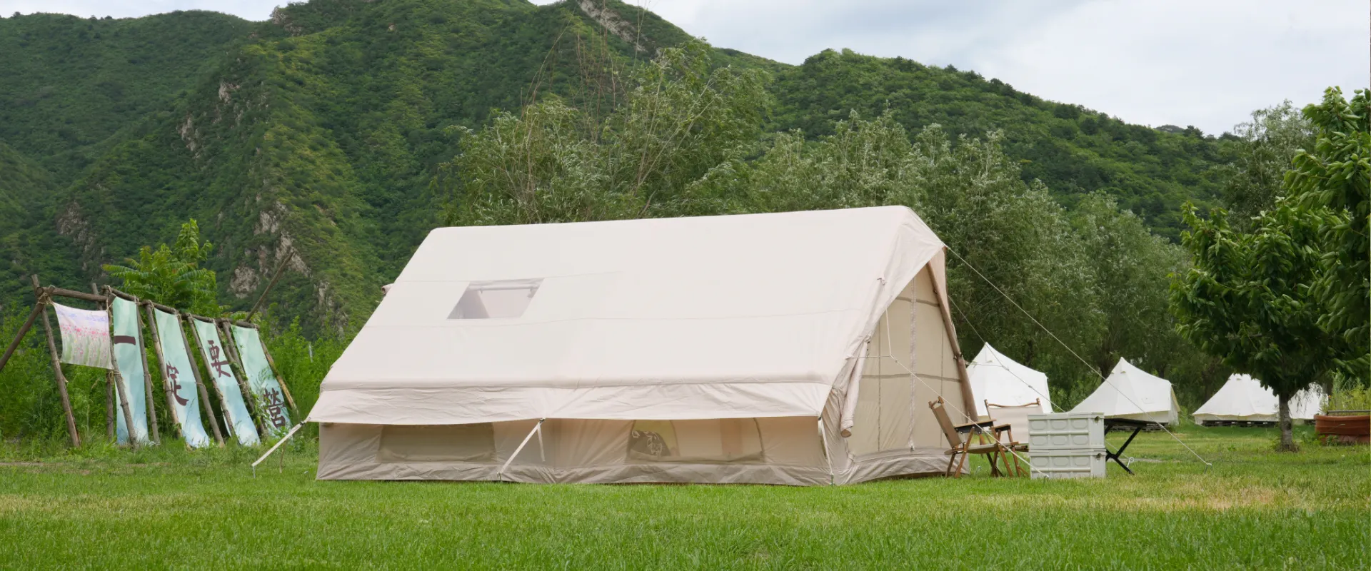 Tenda Camping tiup 4-6 orang