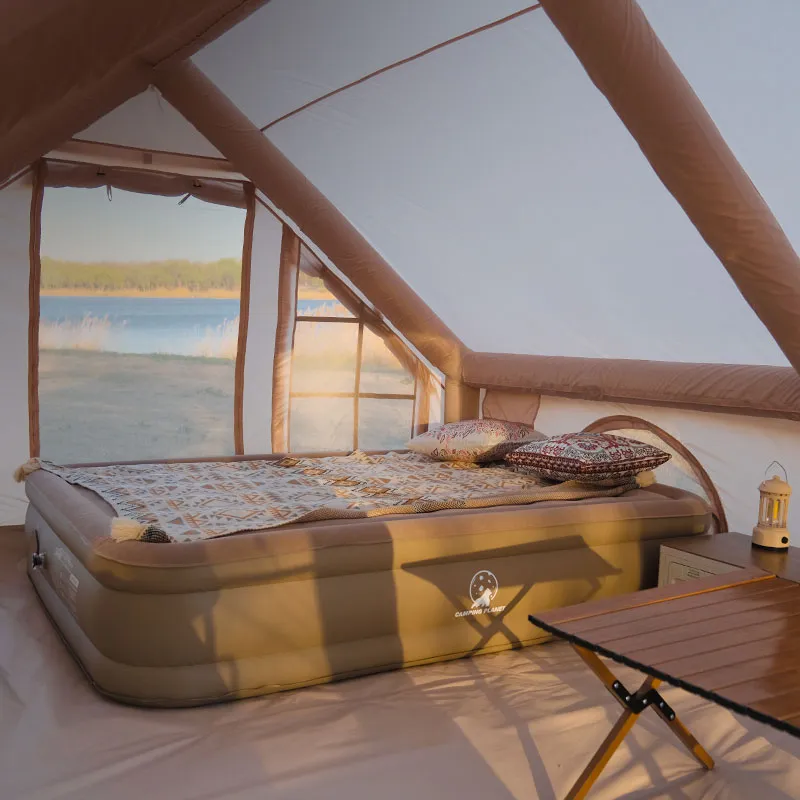 Kasur angin Inflating mandiri 5